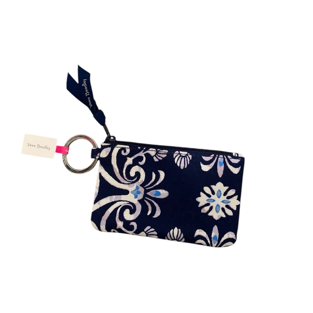 NEW VERA BRADLEY zip key and card holder